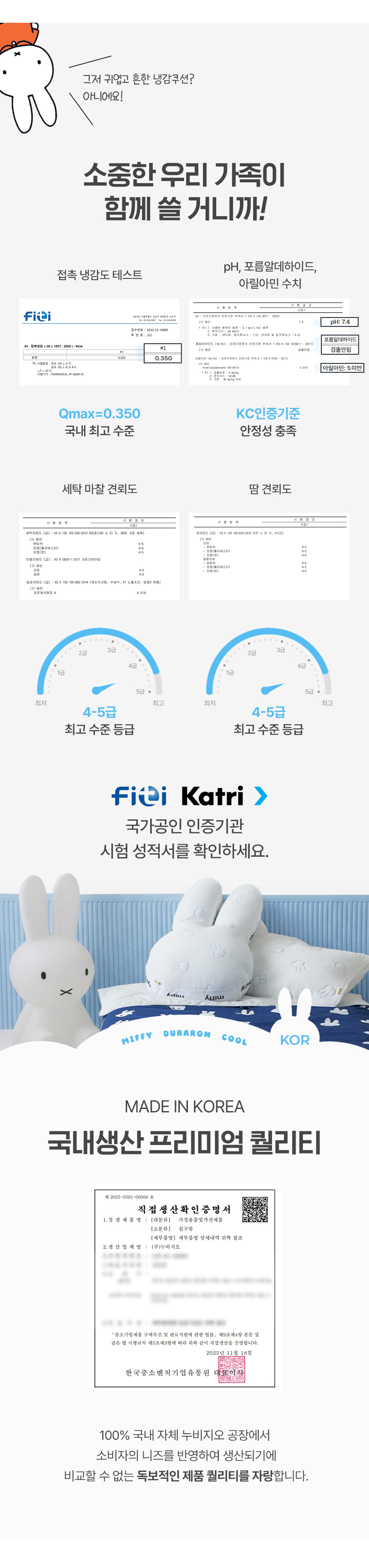 FITI �� KATRI �������� ��������� Q-max 0.350 ���˳ð����� KC���� �� 100% ���� ��ü �������� ���� ������ �����ϴ� ���� ���� �ð� ������ ���� ���輺���� �ȳ�